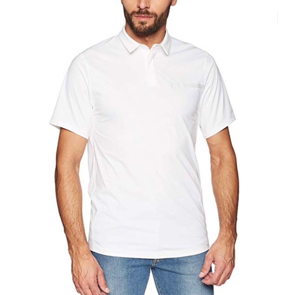🔥 SALE Under Armour perpetual woven polo size m